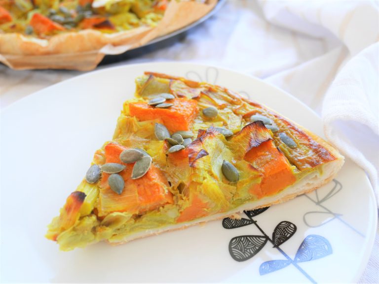 Tarte salée poireaux et patate douce L'ananas blonde — free download