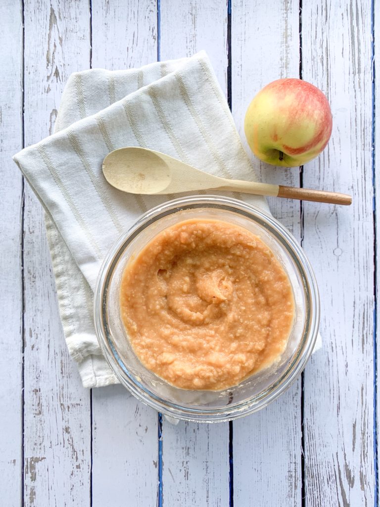 Compote pomme, coing et patate douce L'ananas blonde