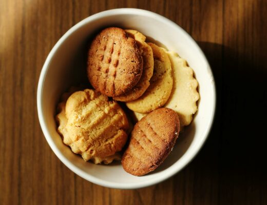 cookies on bowl